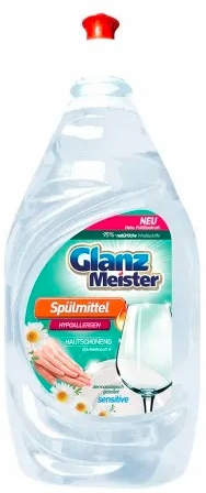 GlanzMeister Sensitive płyn do mycia naczyń 1,2 L