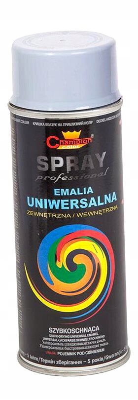 FARBA SPRAY UNIWERSALNA SREBNY RAL 9006