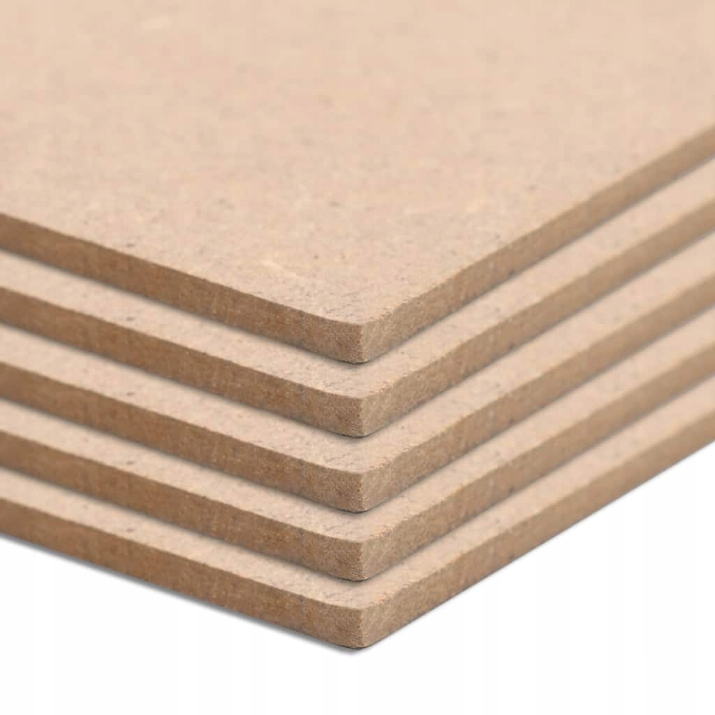 Płyty MDF, 8 szt., kwadratowe, 60 x 60 cm x 12 mm