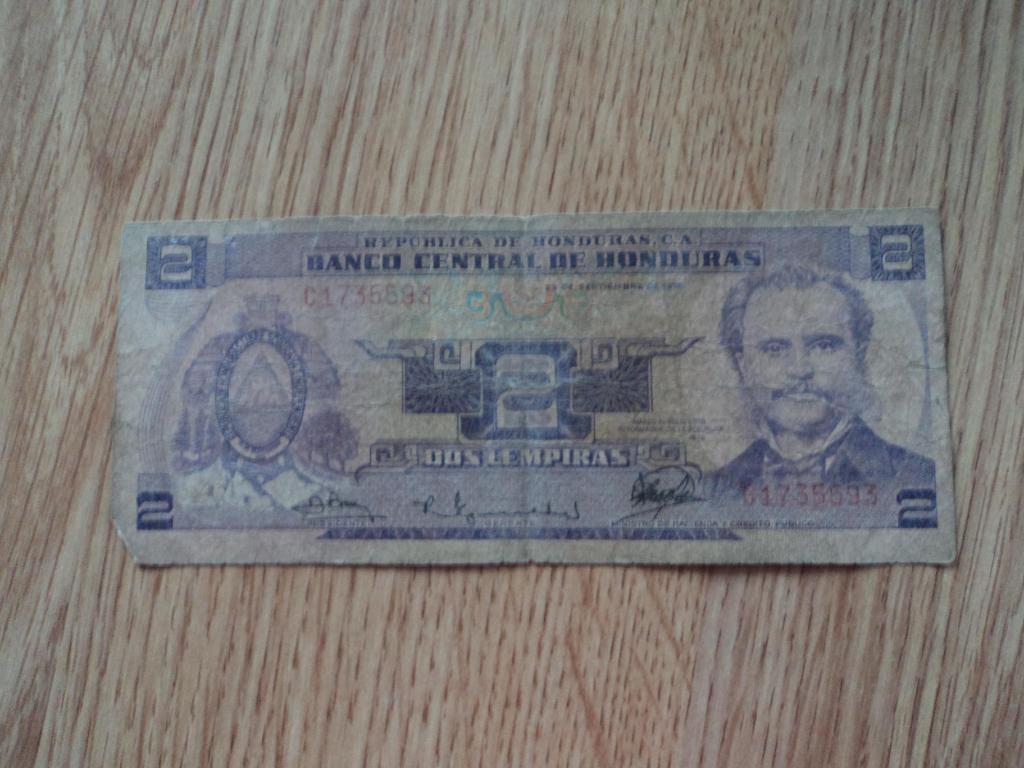 Banknot z Hondurasu dla WOŚP