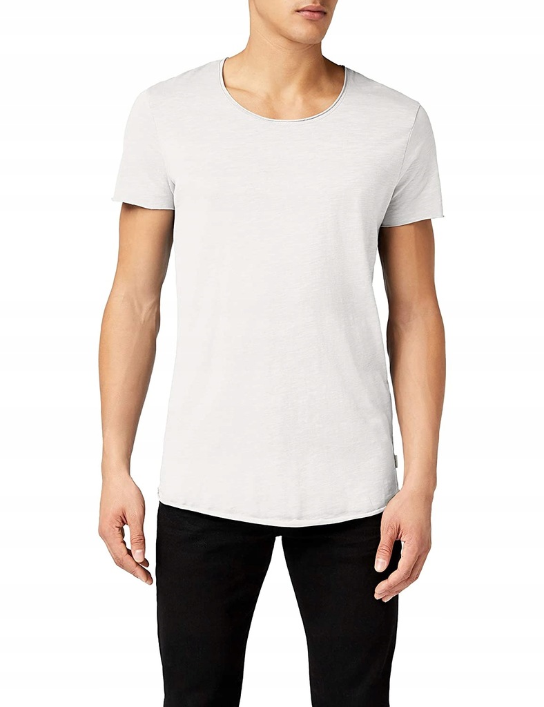 J8695 JACK & JONES T-SHIRT MĘSKI BIAŁY ROZ. L