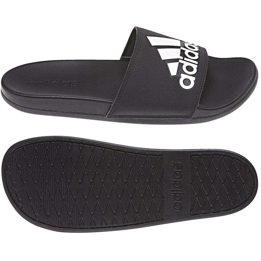 Klapki adidas Adilette Comfort CG3425 - CZARNY; 46