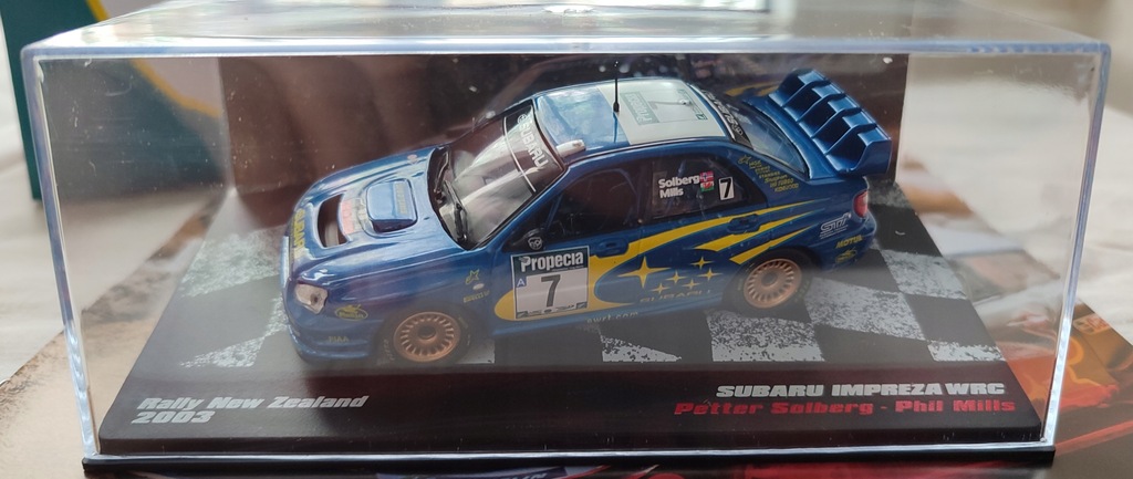 SUBARU IMPREZA WRC 1/43 PETTER SOLBERG