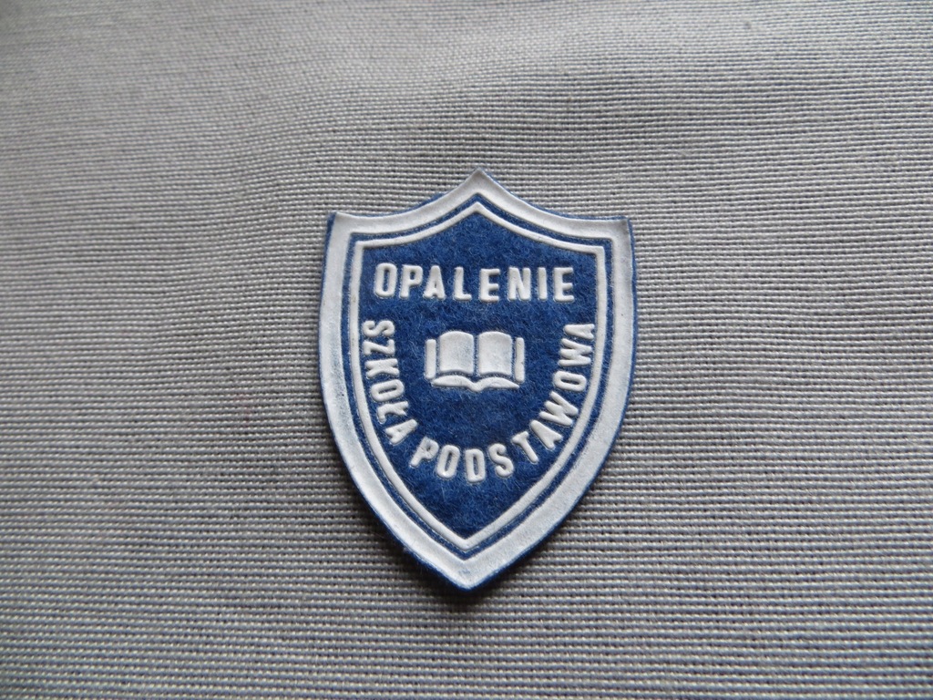 TARCZA SZKOLNA SP SZKOŁA PODSTAWOWA OPALENIE PRL