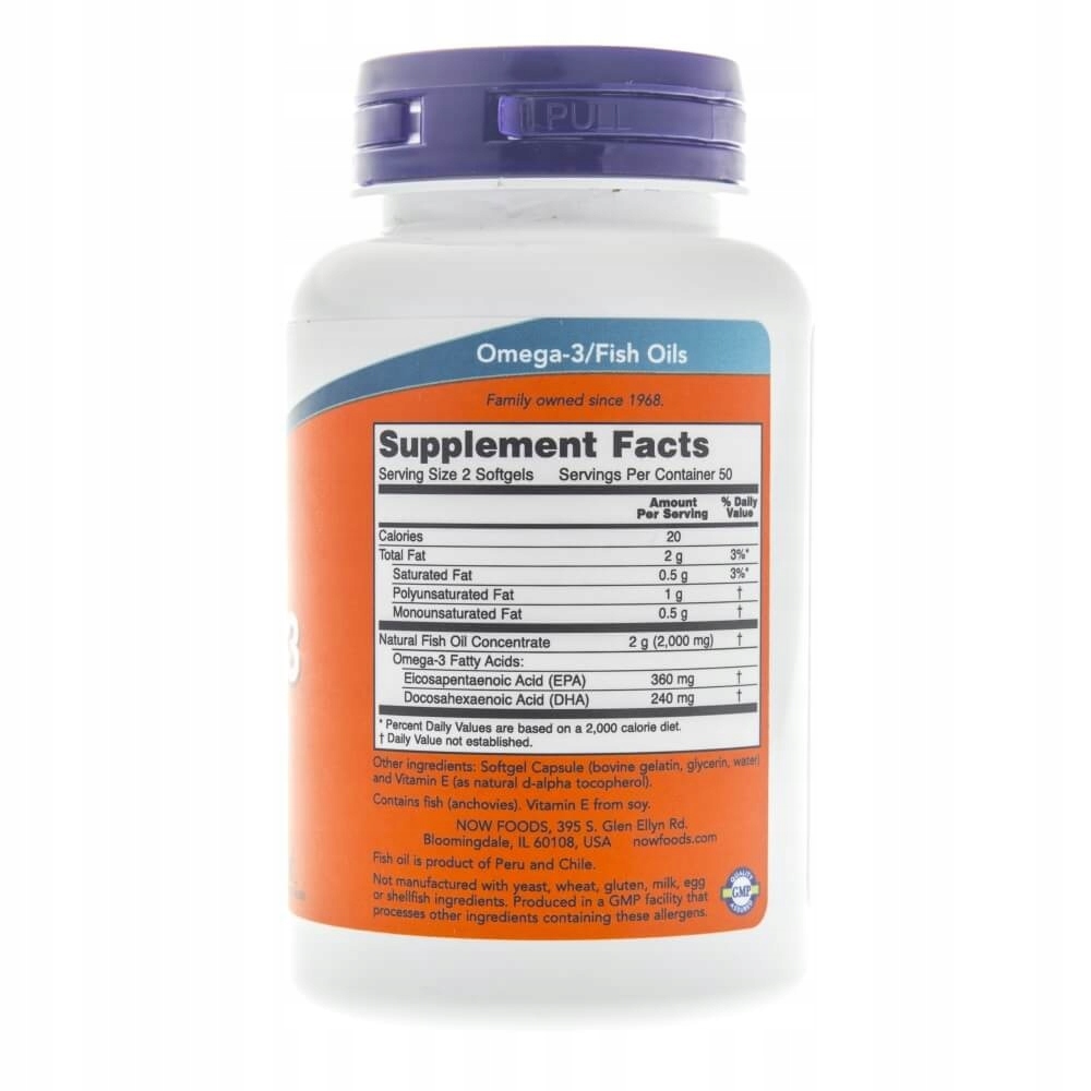 Купить NOW FOODS ОМЕГА 3 100 капсул: отзывы, фото и характеристики на ...