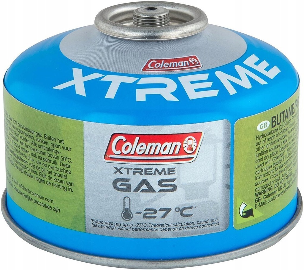 Kartusz gazowy COLEMAN XTREME 2.0 mały lekki 100g
