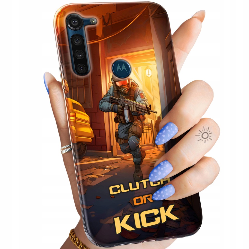 ETUI DO MOTOROLA MOTO G8 POWER WZORY CS GO COUNTER-STRIKE OBUDOWA POKROWIEC