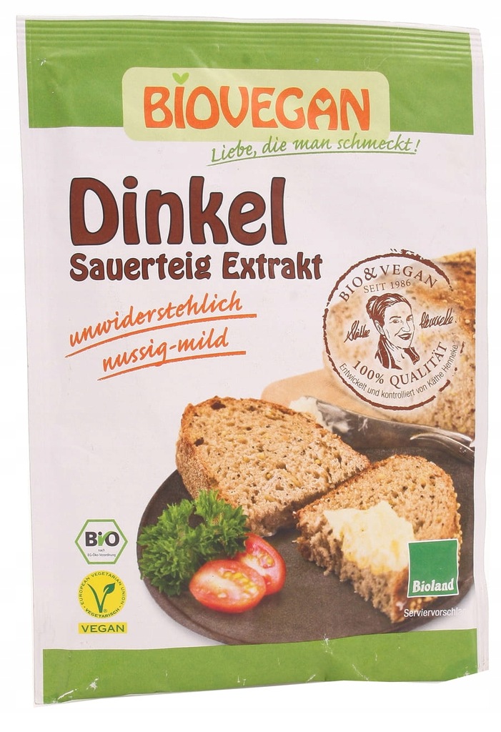 Zakwas chlebowy orkiszowy w proszku BIO Biovegan 3