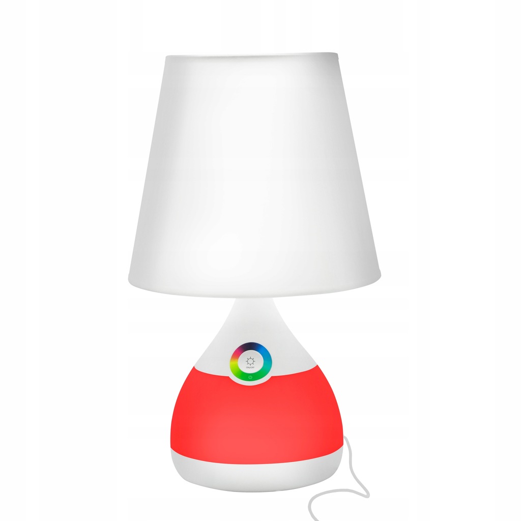 Lampa LED RGB biała modna DIFFI POLUX