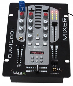 Mikser dla DJ'a Ibiza DJM150USB-BT MP3 USB BT