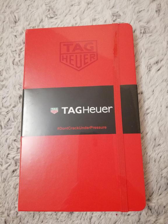 NOTES NOTATNIK TAG HEUER TWARDA OPRAWA