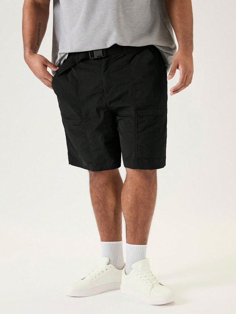 Shein Manfinity CozeMod Męskie, proste szorty 3XL