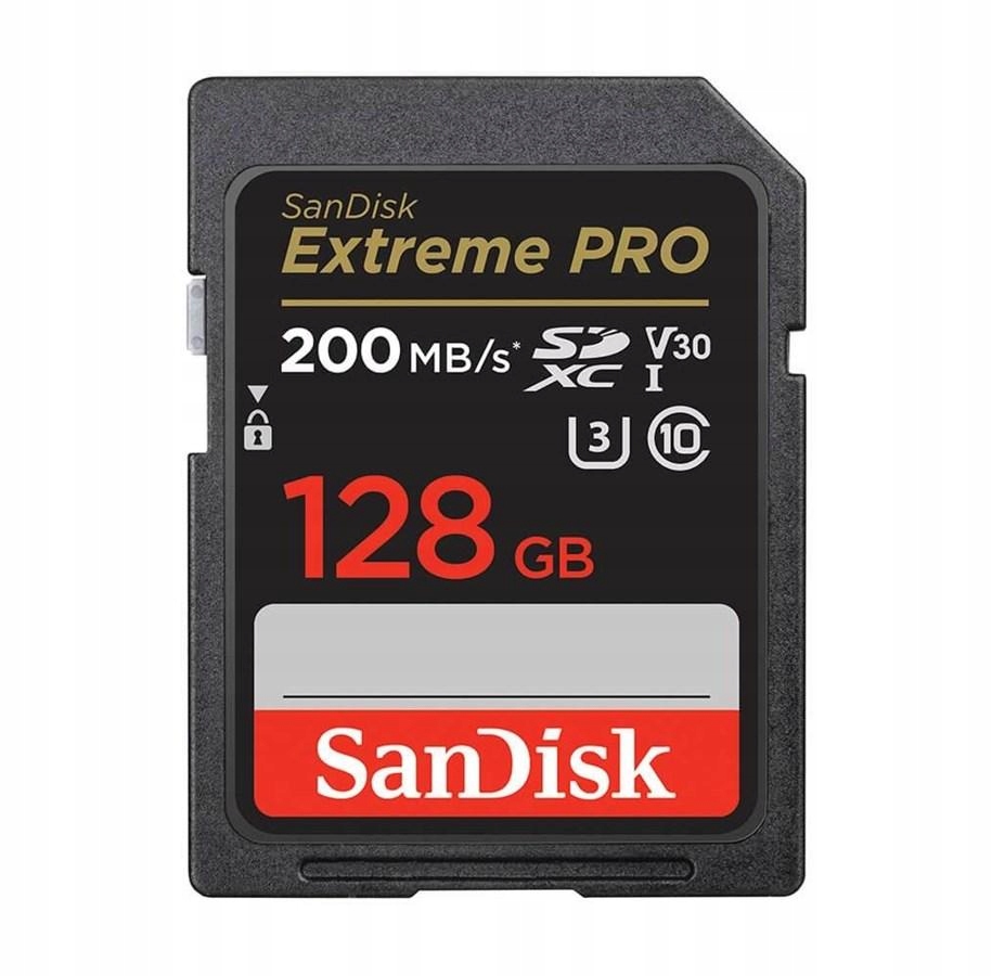 Karta pamięci SanDisk SDXC 128GB Extreme Pro 200/90MB/s