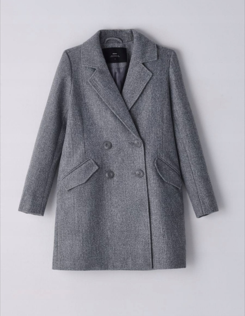 Cropp nowy dwurzędowy płaszcz jesień/zima r.42 XL