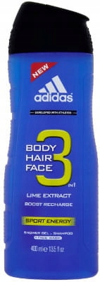 Adidas żel pod prysznic men Sport Energy 3w1 400ml