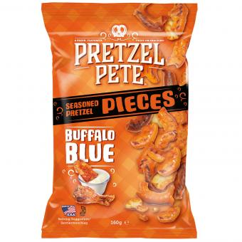 Pretzel Pete Pieces Buffalo Blue 160g USA