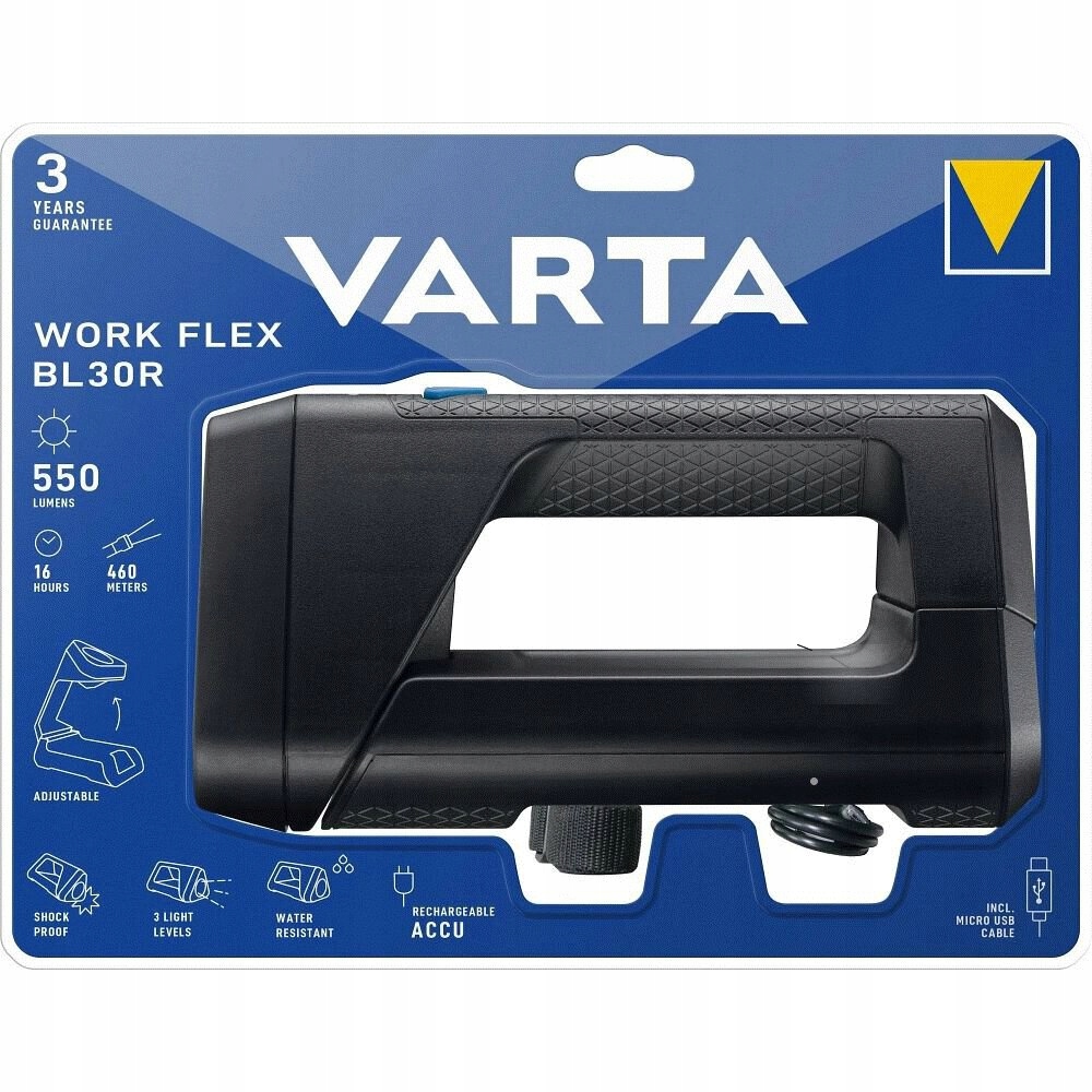 Latarka VARTA Work Flex BL30R