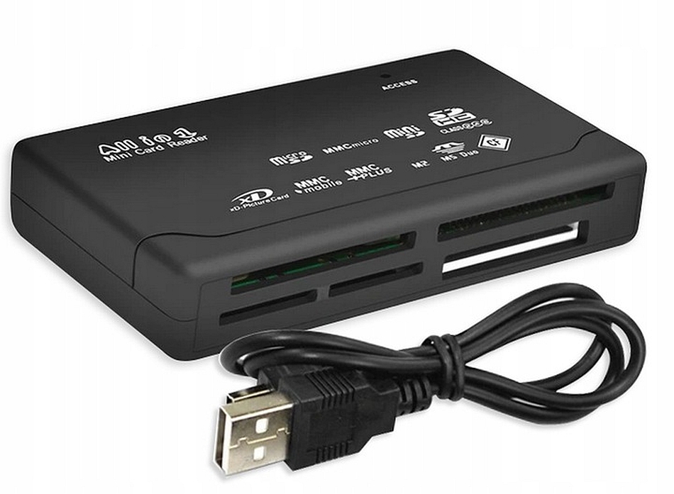 CZYTNIK KART CARD USB SD SDHC SDXC micro MS CF XD 11474824369