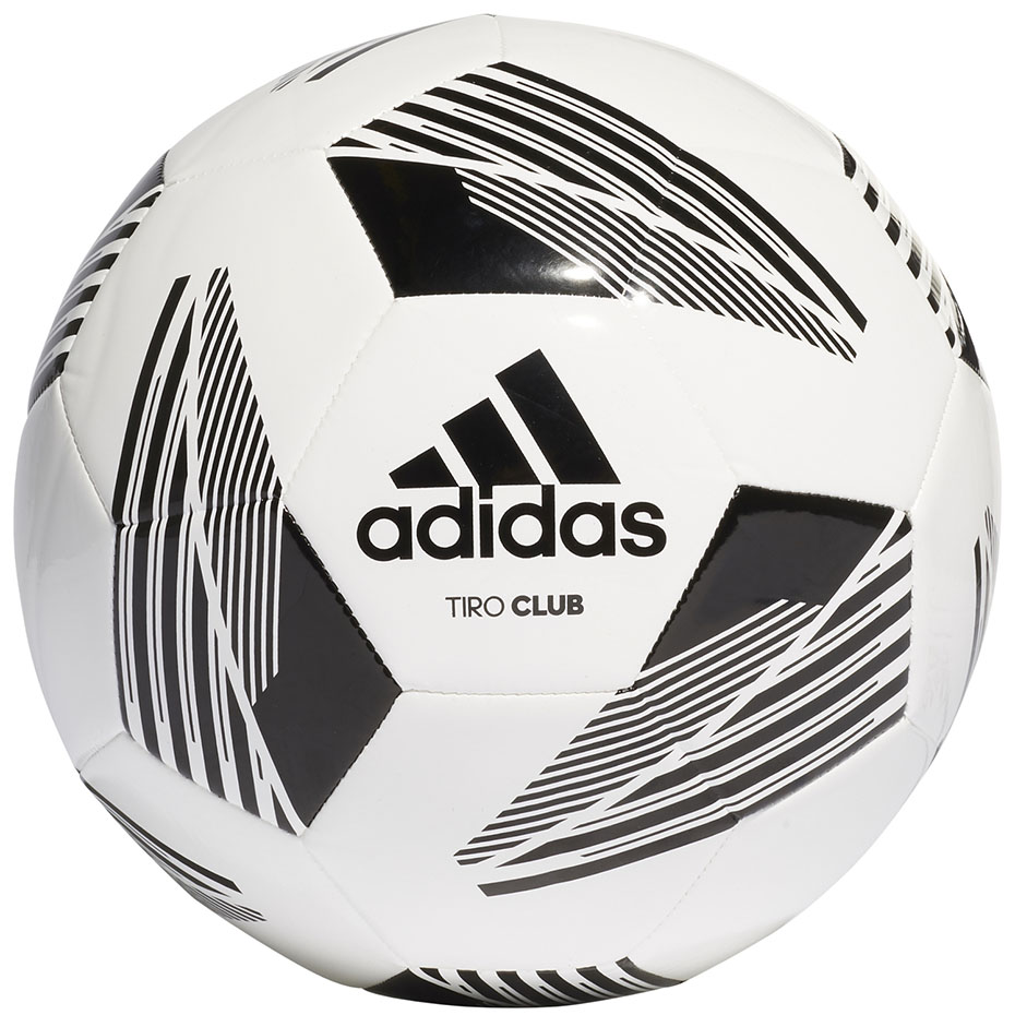 Piłka nożna adidas Tiro Club biało-czarna FS0367 3