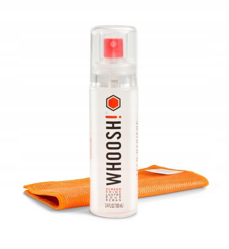 Whoosh! GO XL 100ml 800 sprays w.cloth