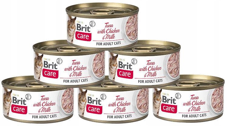 Brit Care Cat Tuna with Chicken & Milk 12x70g