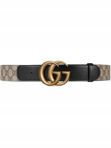 GUCCI KOBIET CZARNY PASY 80 CM