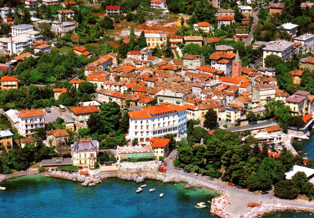 Pocztówka / Chorwacja / Lovran