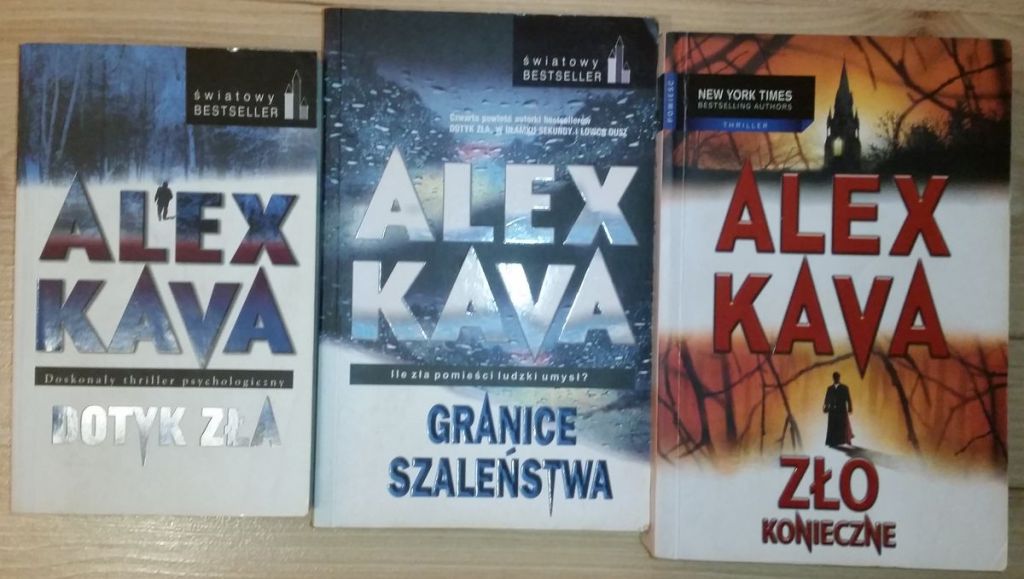 Kava Aleks 3 książki