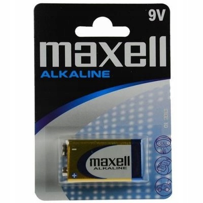 *BATERIA ALKALICZNA MAXELL ALKALINE 6LR61 9V SKLEP