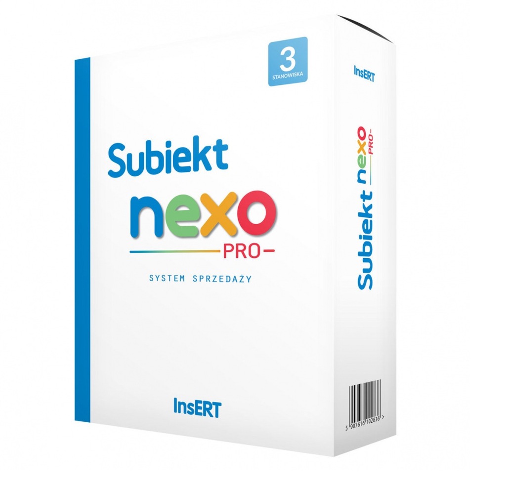 Insert Subiekt Nexo Pro 3PC licencja wieczysta BOX