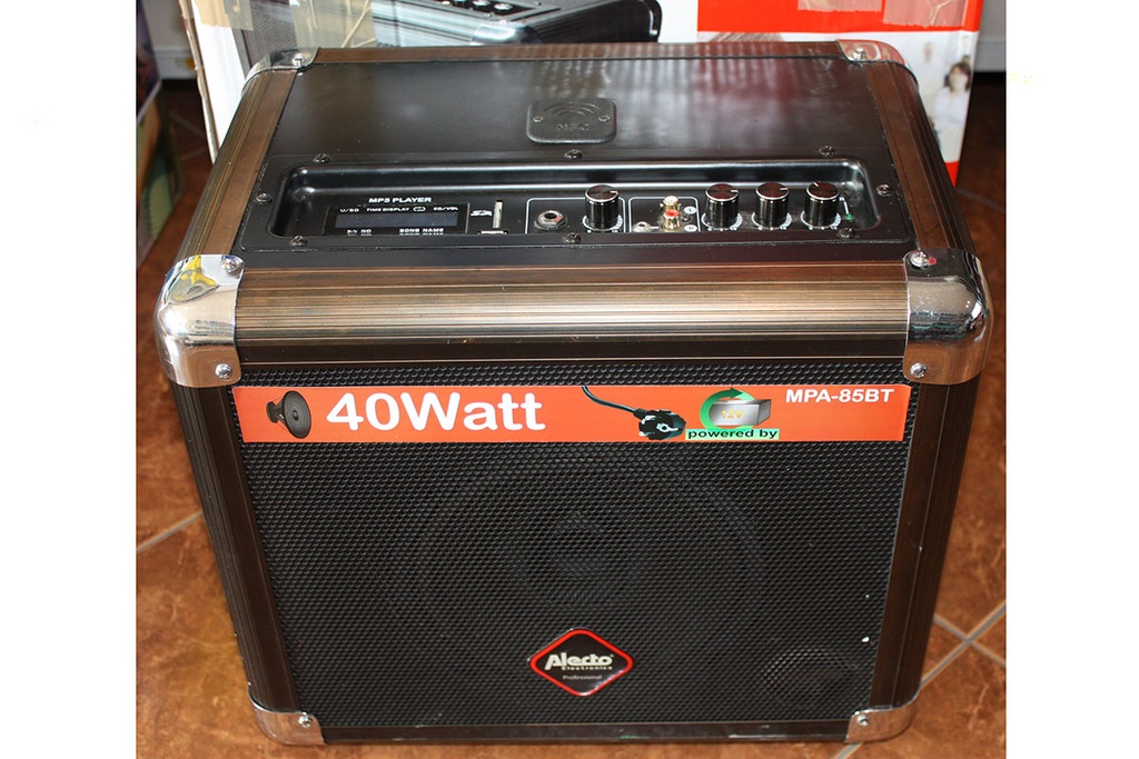 Bezprzewodowy system audio Alecto MPA-85BT /mikrof