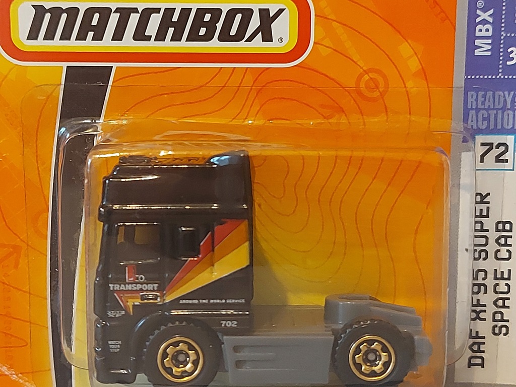 DAF XF95 SUPER SPACE CAB MATCHBOX 2008