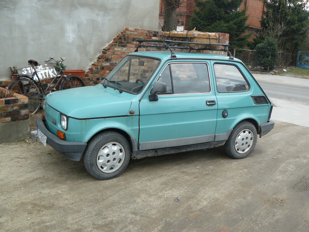 POLSKI FIAT 126p. 650e DO JAZDY OC I PRZEGLĄD