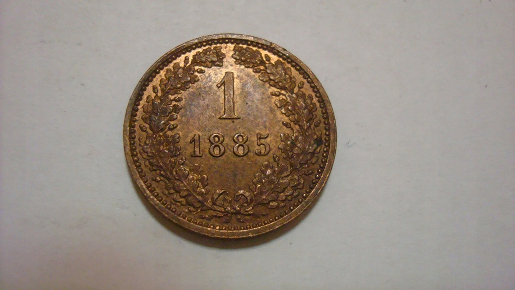 1 krajcar 1885 stan 1
