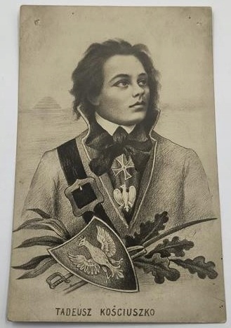 Pocztówka – Tadeusz Kościuszko