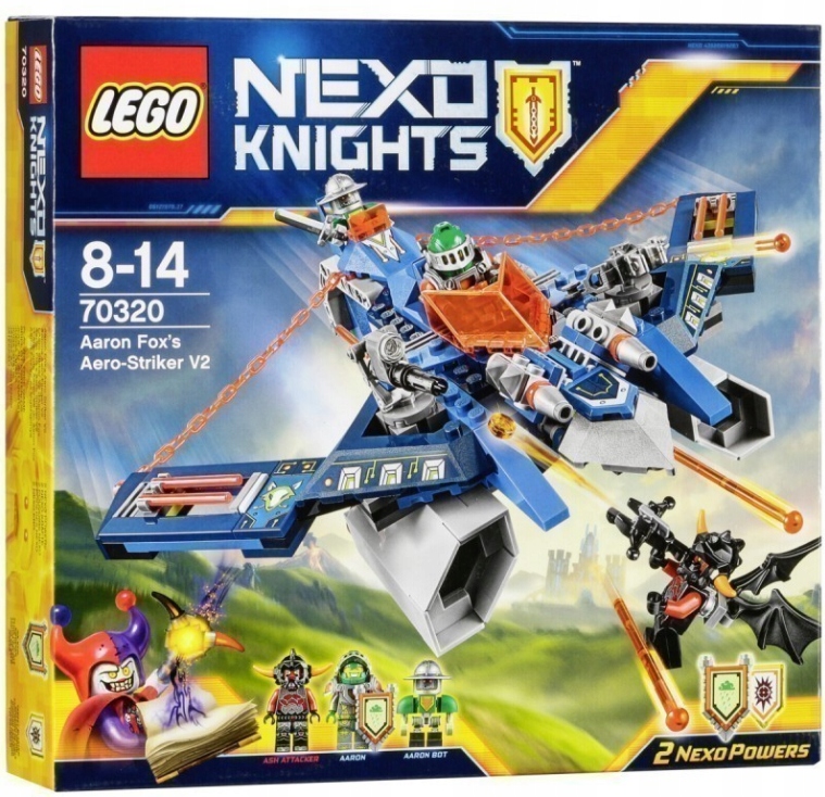Nexo Knights Myśliwiec V2 Aarona 70320