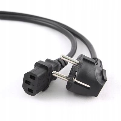 Kabel GEMBIRD PC-186-VDE (C13 / IEC C13 / IEC 320 C13 - Schuko ; 1,8m; kolo
