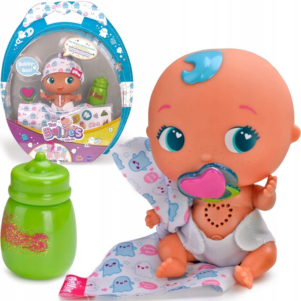 BELLIES ROZKOSZNE BRZUSZKI LALKA BOBBY-BOO 9290554628
