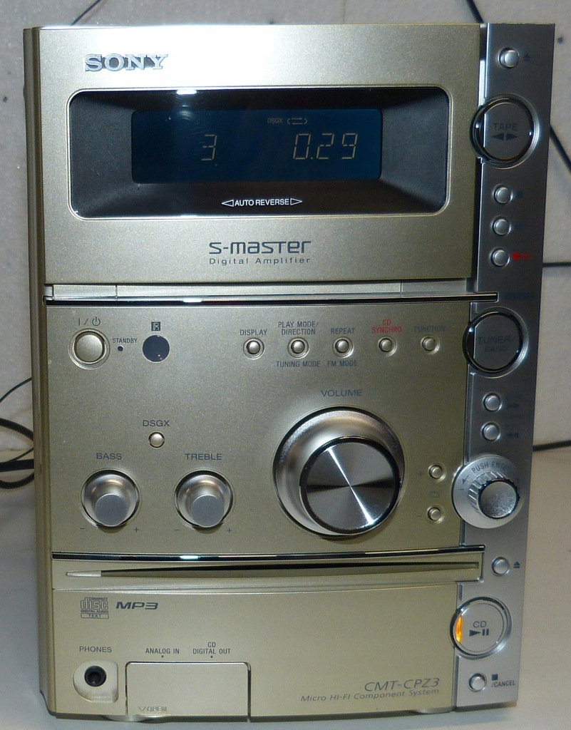 Wieża Sony HCD-CPZ3