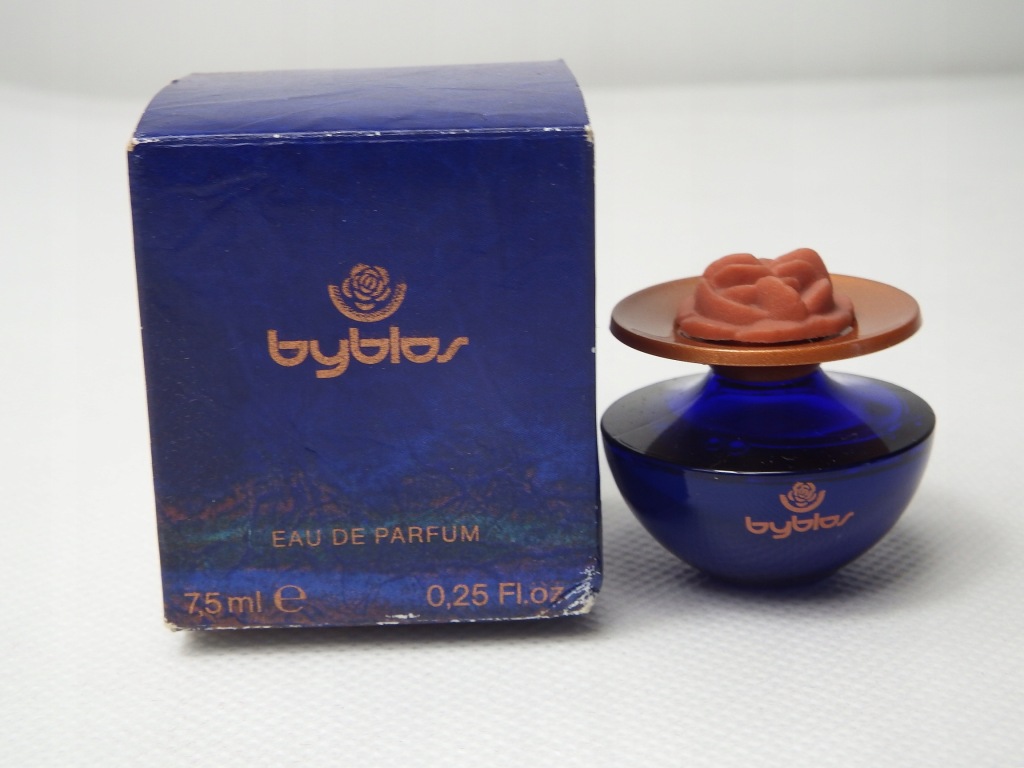 STARA KOLEKCJONERSKA MINIATURA DIANA DE SILVA - BYBLOS 7,5ML