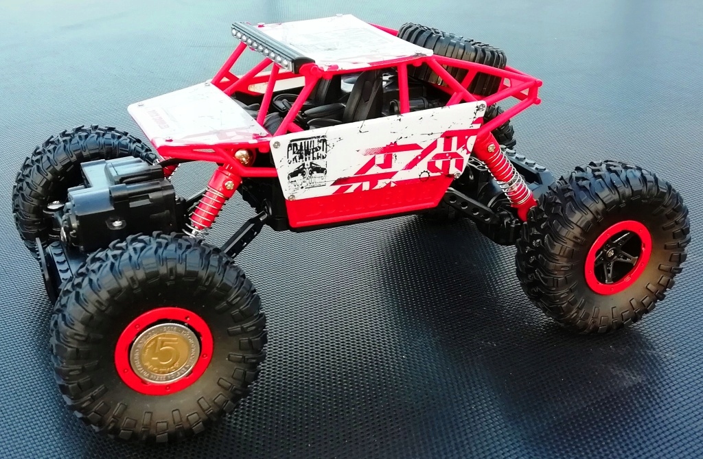 SAMOCHÓD RC ROCK CRAWLER 4x4 DWA SILNIKI AUTO 8551300341