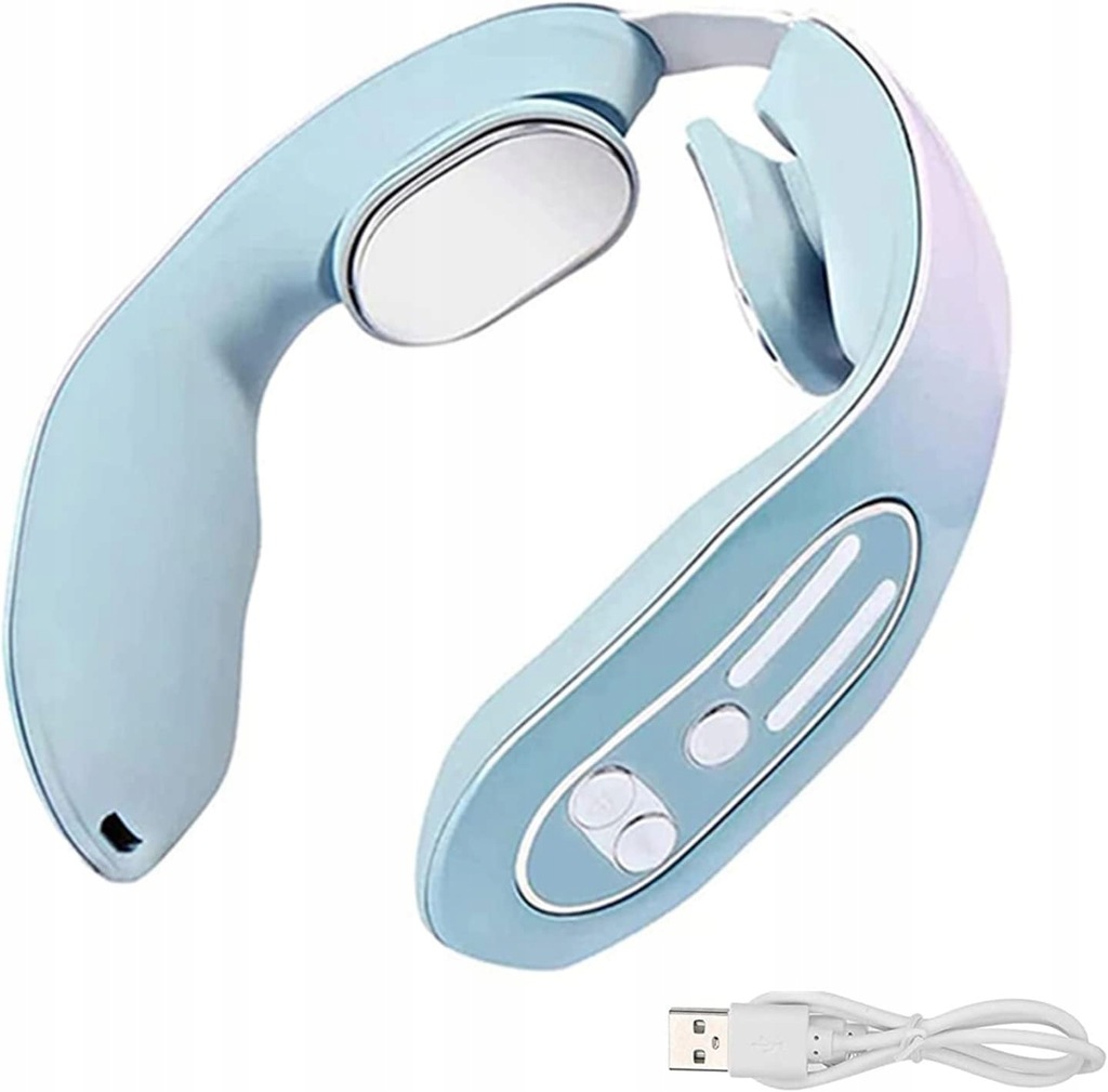 MASAŻER SZYI KARKU EFEKT AKUPRESURY ŁADOWANIE USB