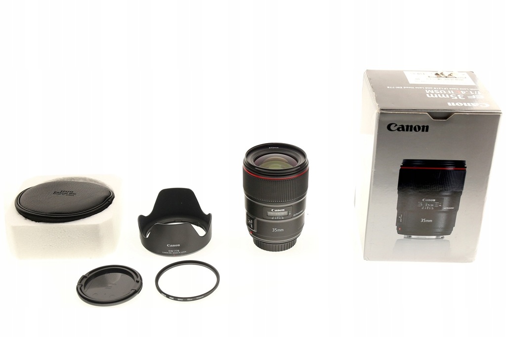 Canon 35 mm f /1,4 L II USM + filtr UV IDEALNY