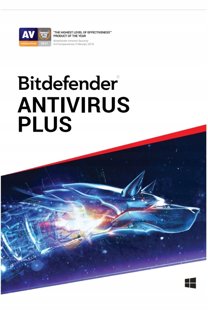 BIT DEFENDER Antivirus Plus 5PC 1rok VPN Nowa ESD