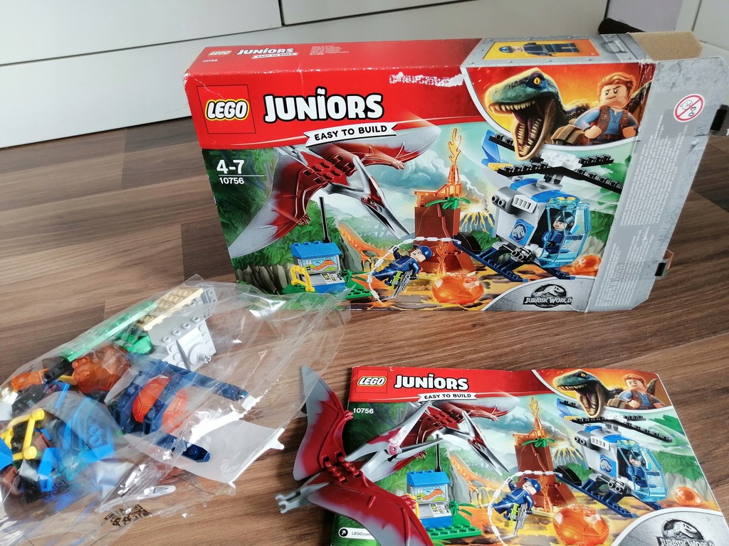 Lego juniors 10756 Ucieczka przed pteranodonem