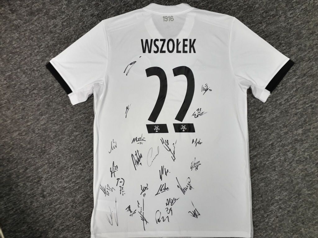 Legia (Wszołek) - koszulka z autografami