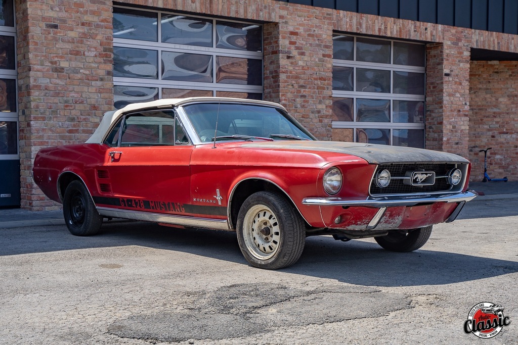 Ford Mustang Cabrio S Code 1967 6,4l moc 325km