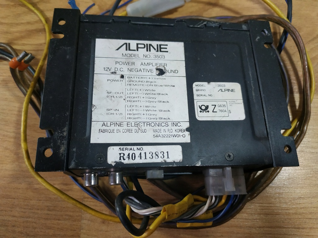 Купить УСИЛИТЕЛЬ МОЩНОСТИ ALPINE 3503 УСИЛИТЕЛЬ 2x40 Вт: отзывы, фото и ...
