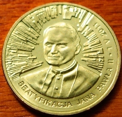 2zł.2011r. Beatyfikacja Jana Pawła II