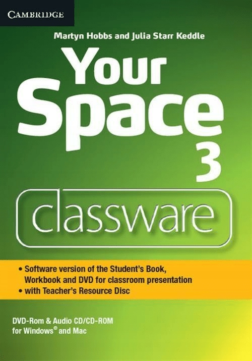 Hobbs Your Space Level 3 Classware DVD-ROM with